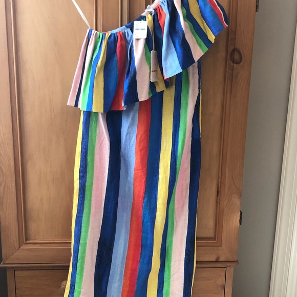 Maria Hoffman rainbow dress 4 NWT - Picture 4 of 8